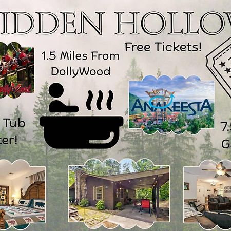 Hidden Hollow Pigeon Forge Buitenkant foto